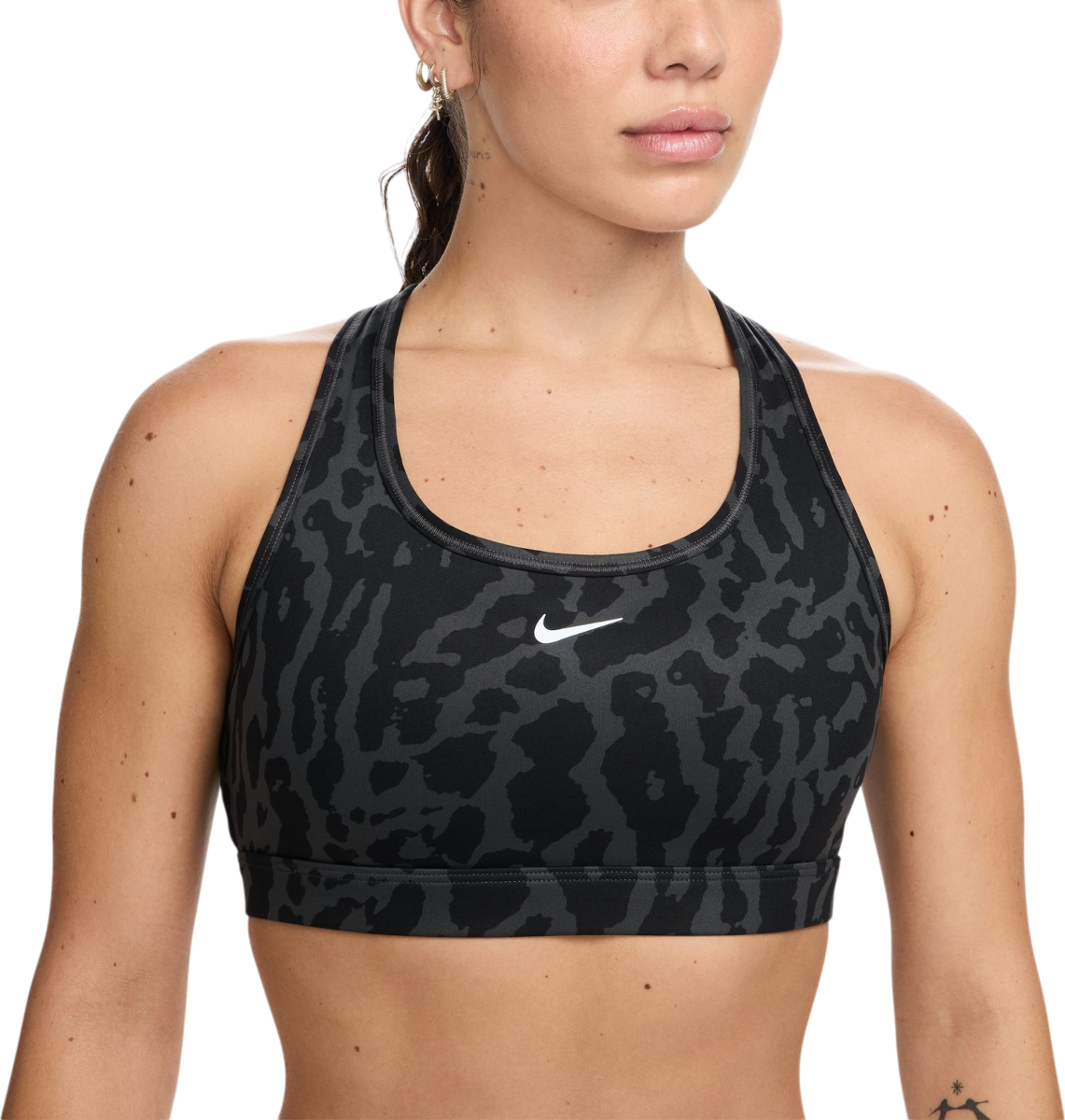 Podprsenka Nike Nike Swoosh Medium Support Sports Bra Čierna | ib5886-010, 0