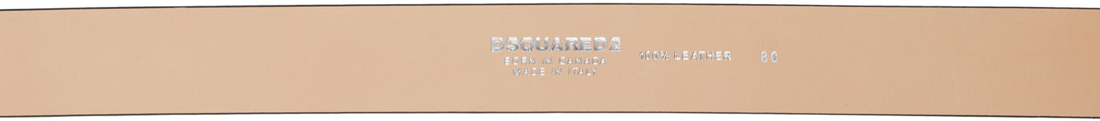 Dsquared2 City Nights Plaque Belt