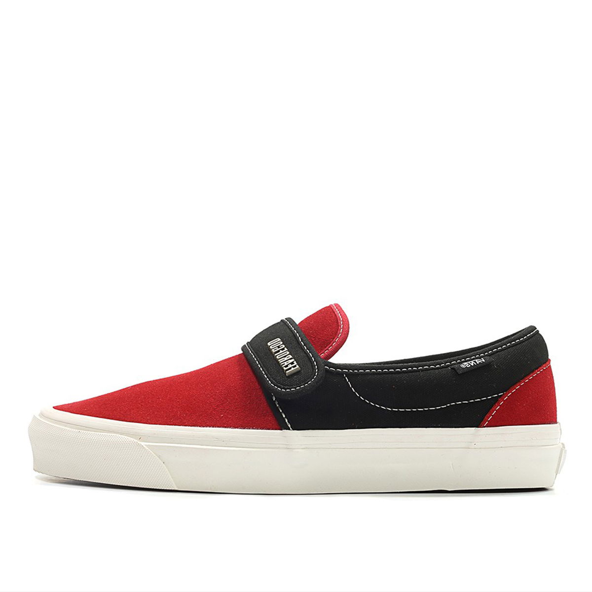 Tenisky a topánky Vans Slip-On 47 V DX Fear of God Red Black Červená | VN0A3J9FPQR, 1
