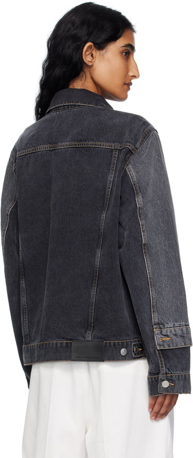 Bunda Stella McCartney Stella McCartney Tonal Panelled Denim Jacket Šedá | 6D03443SQH30, 2