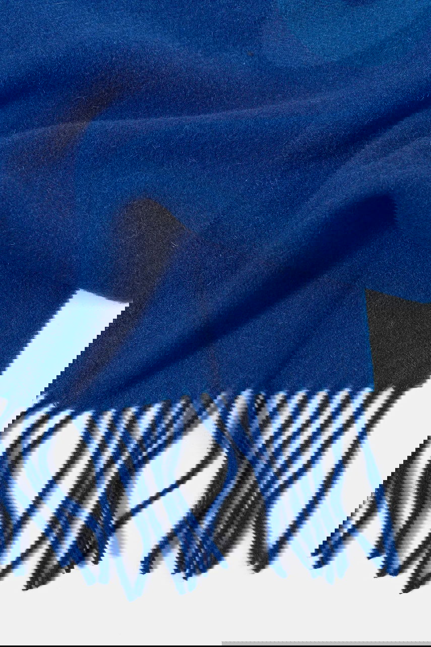 Šál ADER ERROR Muffler ERROR Logo Patterned Woolen Scarf Modrá | BO01FWAC0402BL, 1