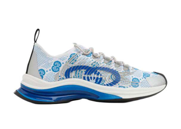 Tenisky a topánky Gucci Monogram Sneakers Blue White Modrá | 680900 USN10 8485, 0