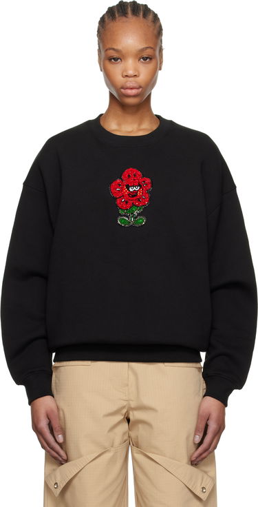 Sveter KENZO Kenzo Paris VERDY Edition Embroidered Oversized Sweatshirt Čierna | FF52SW1944MB, 0