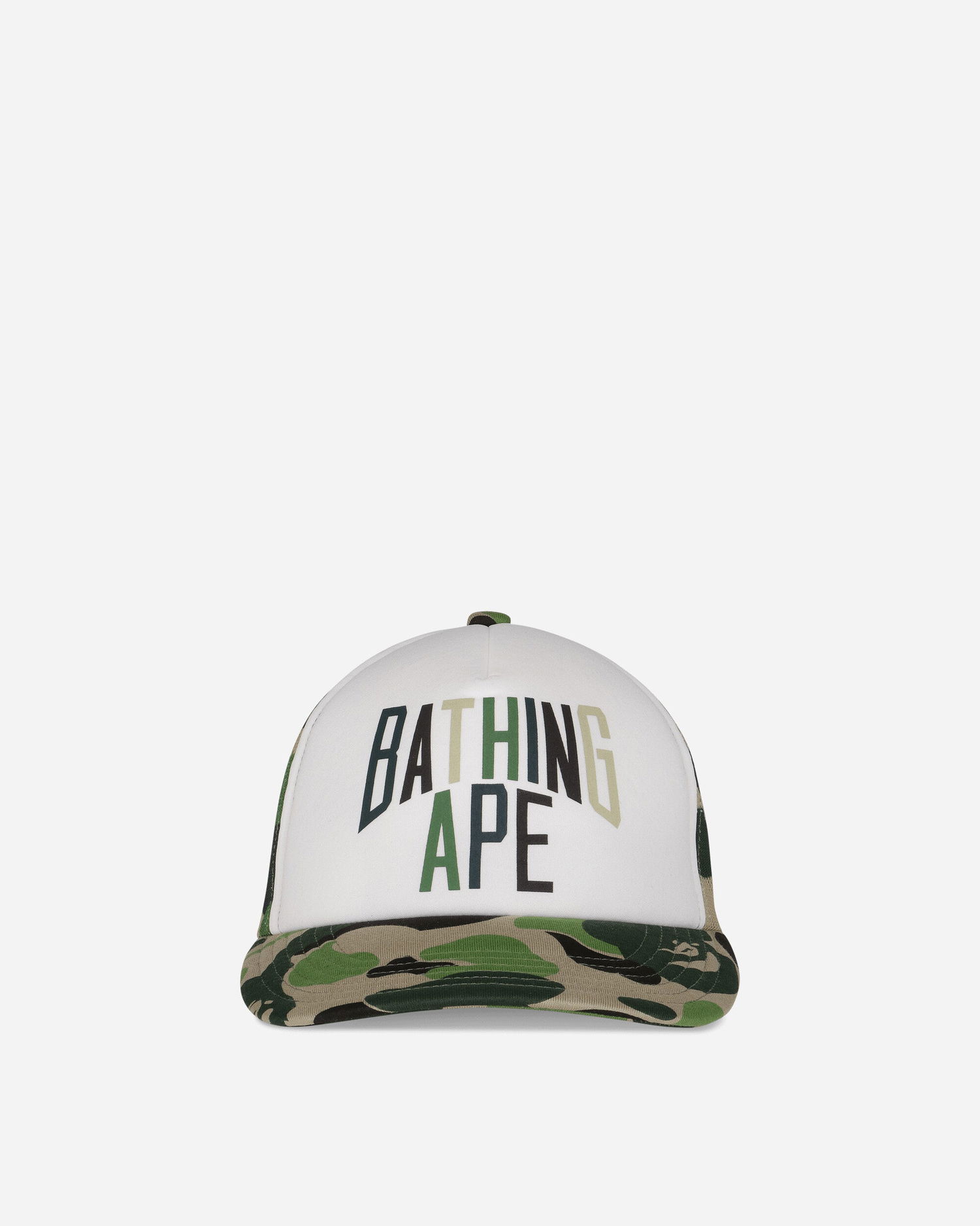 Šiltovka BAPE Camo NYC Logo Mesh Cap Biela | 1L30180012 GREEN, 1
