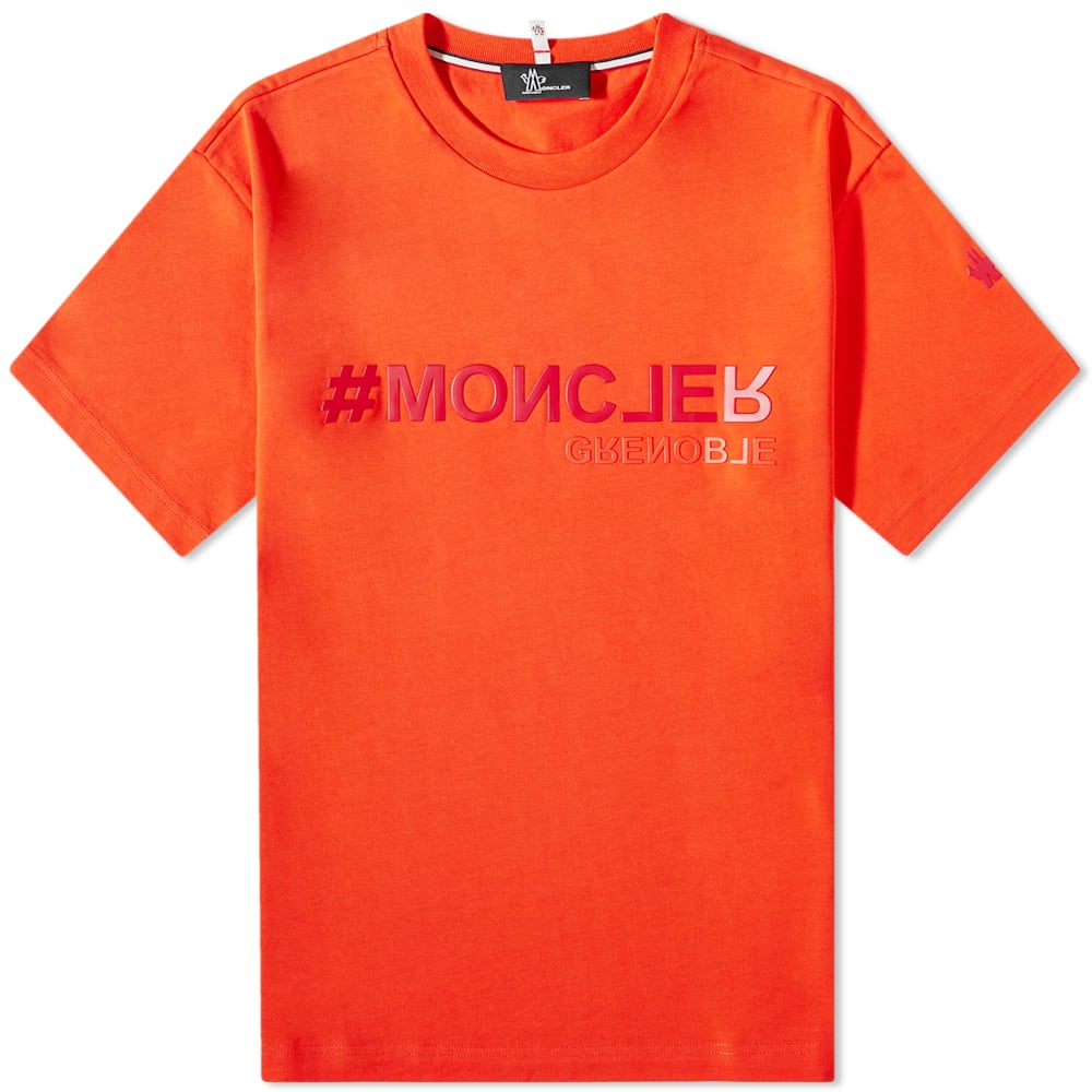 Tričko Moncler Grenoble Logo Tee Oranžová | 8C000-05-83927-32J, 0