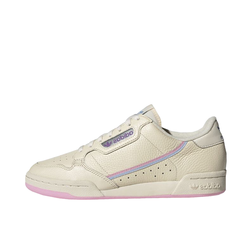 Tenisky a topánky adidas Originals Continental 80 Ecru Tint True Pink W Béžová | G27726
