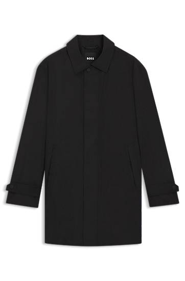 Pláštenka BOSS Water-Repellent Coat Čierna | 50543262, 0