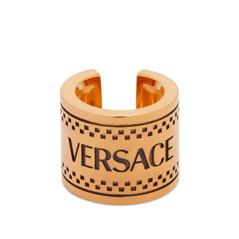 Prsteň Versace Chunky Logo Ring Rôznofarebný | 1015199-1A00620-4J120