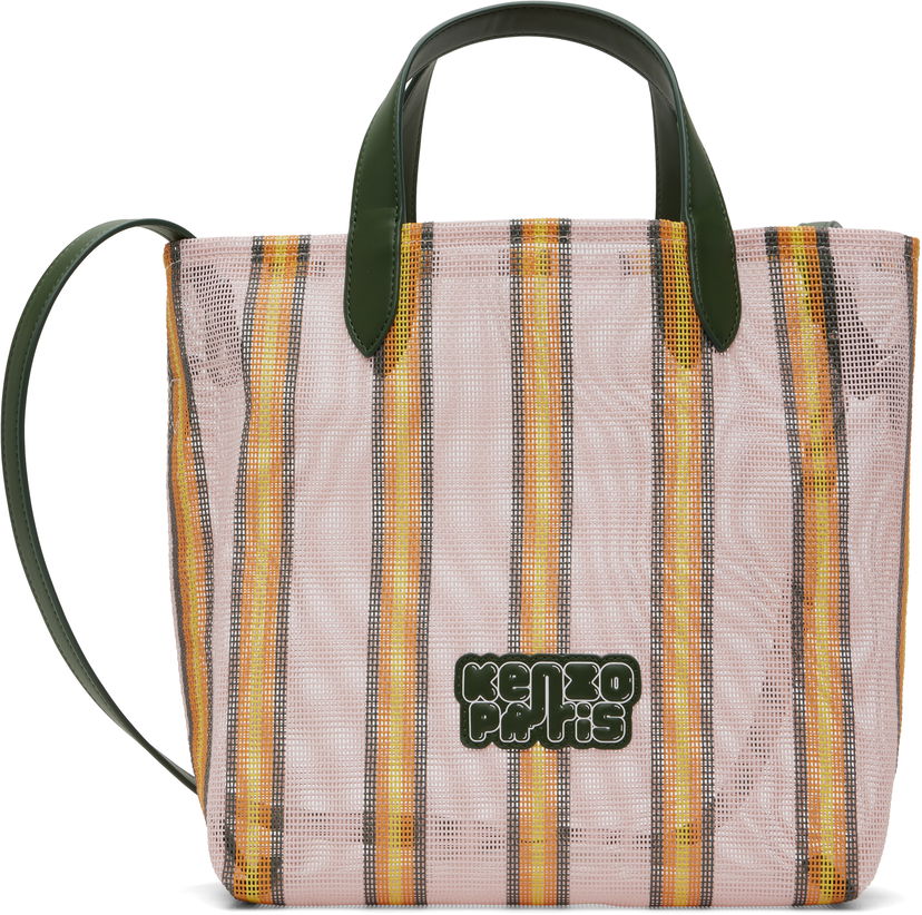 Tote bag KENZO Kenzo 'KENZO Coast Lines' Small Tote Bag Ružová | FF68SA410FS1