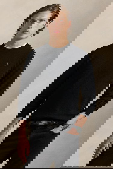 Sveter Polo by Ralph Lauren Polo Ralph Lauren Wool Sweater Čierna | 710974148, 0