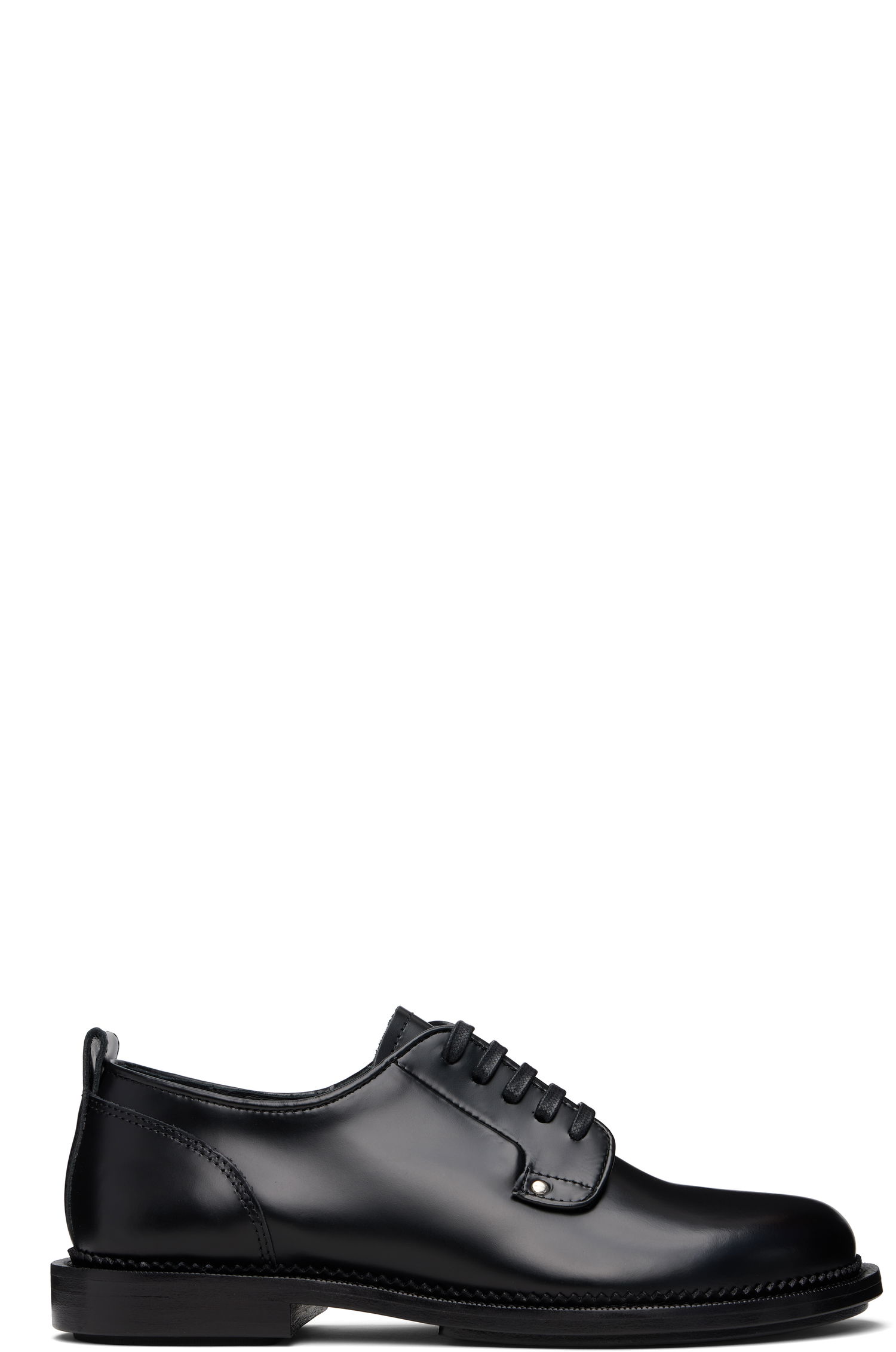 Košeľa AMI AMI Paris Anatomical Toe Derbys Čierna | HSV025.AL0097, 0