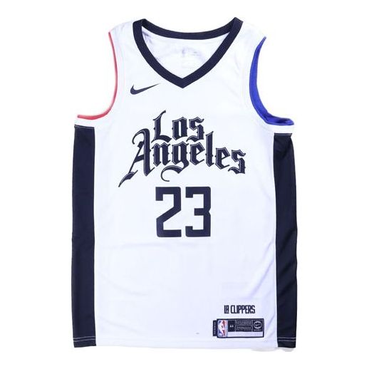 Dres Nike Los Angeles Clippers No. 23 City Edition Basketball Jersey Biela | AV4644-100
