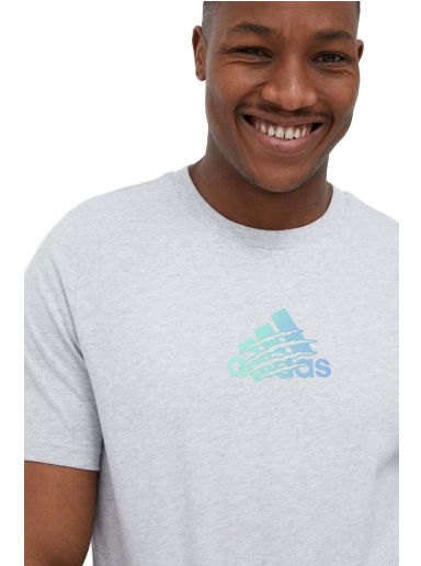 Tričko adidas Originals Power Logo Tee Šedá | HT0986