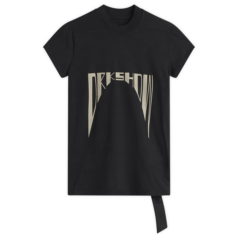 Tričko Rick Owens DRKSHDW Small Level Logo T-Shirt Čierna | DS02E7208-RNEP4-0908