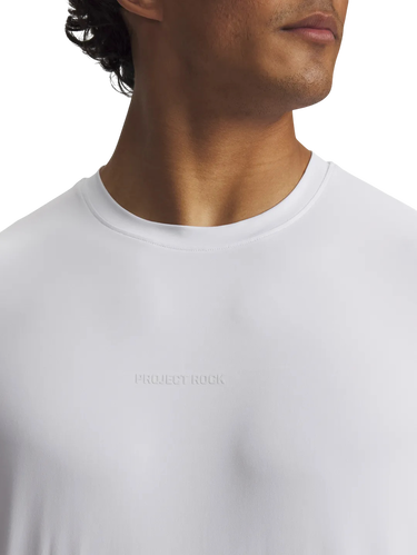 Tričko Under Armour Project Rock Iso Chill T-Shirt Biela | 6007149-100, 4