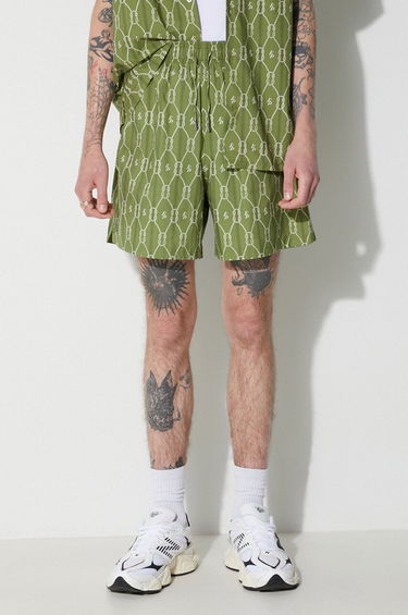 Šortky Filling Pieces Resort Shorts Zelené | 93026701019, 0