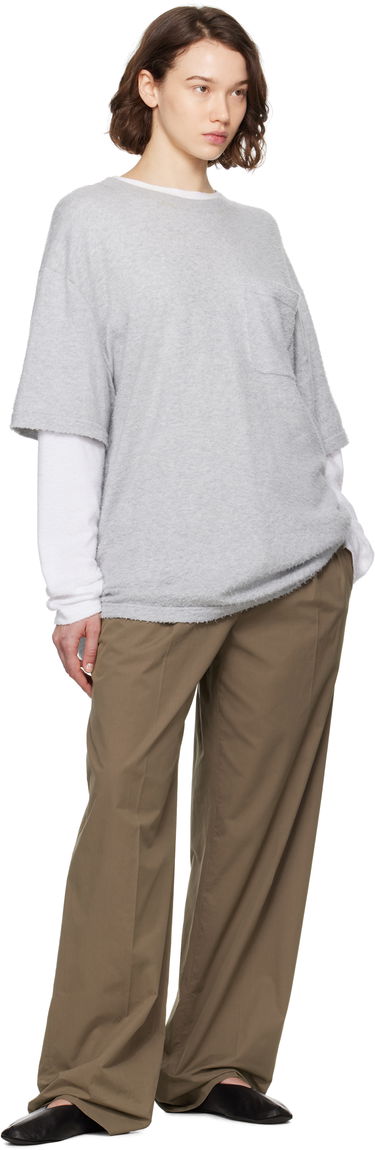 Sveter The Row The Row Kaddy Pocket T-Shirt Šedá | 8943-Y916, 4
