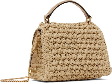 Kabelka Valentino Valentino Garavani VSling Mini Crochet Raffia Bag Béžová | 6W2B0G97USZ, 2