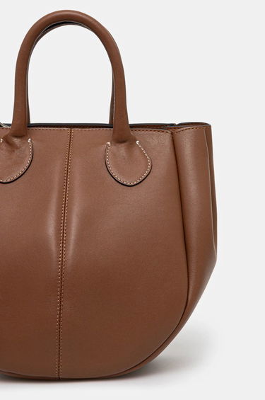 Kabelka JW Anderson JW Anderson Small Punch Tote Bag Hnedá | HB0680.LA0250.621, 2
