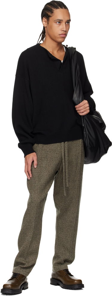 Nohavice Fear of God Fear of God Eternal Drawstring Trousers Zelené | FGE240-417HBW, 3