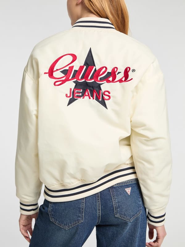 Embroidered Varsity Jacket