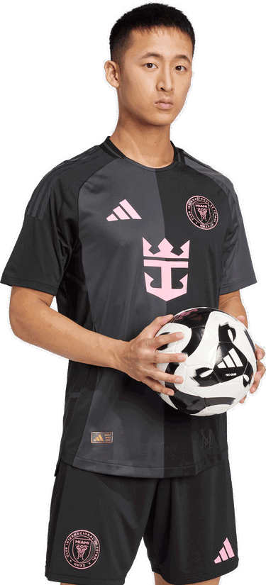Dres adidas Performance Inter Miami CF 25/26 Authentic Soccer Jersey Čierna | JI6822, 3