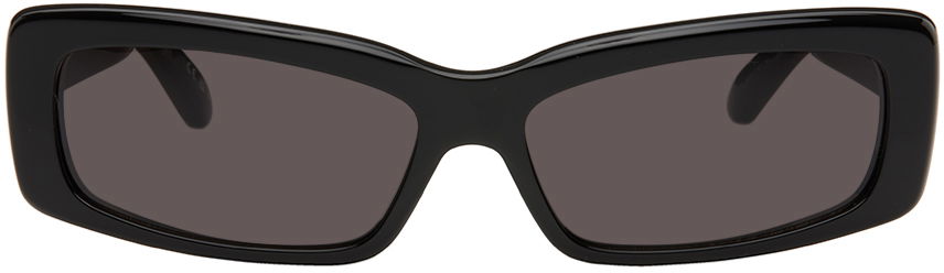 Slnečné okuliare Balenciaga Oversize Rectangle Sunglasses Čierna | BB00286S-001, 0