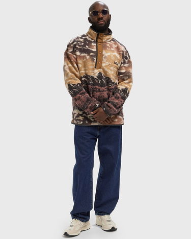 Sveter Columbia Helvetia II Printed Half Snap Fleece Pullover Hnedá | 2098461225, 1
