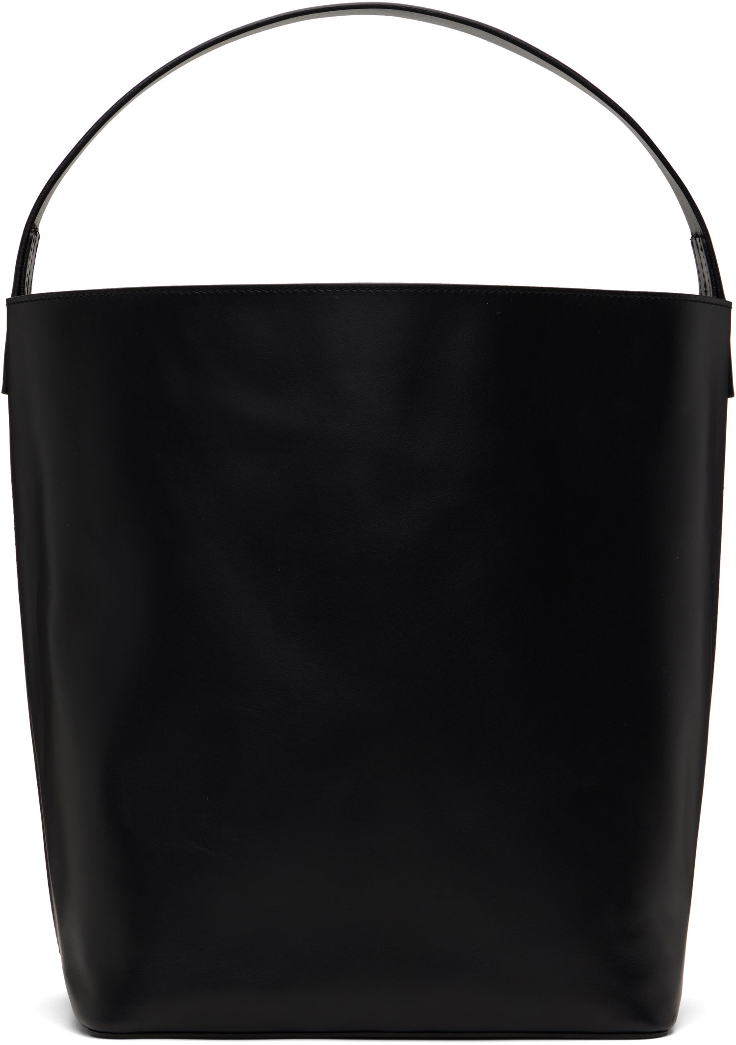 Tote bag AURALEE AURALEE AETA Edition Leather Tote Bag Čierna | A25SB02AE-M, 0