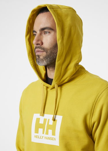 Mikina Helly Hansen Hoodie With Logo Print Žltá | 53289-380, 1