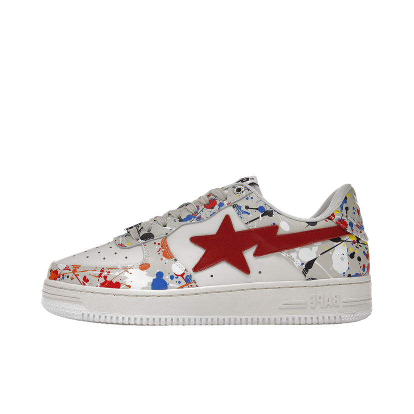 Tenisky a topánky BAPE Bape Sta "Paint Beige" Béžová | 001FW12010091