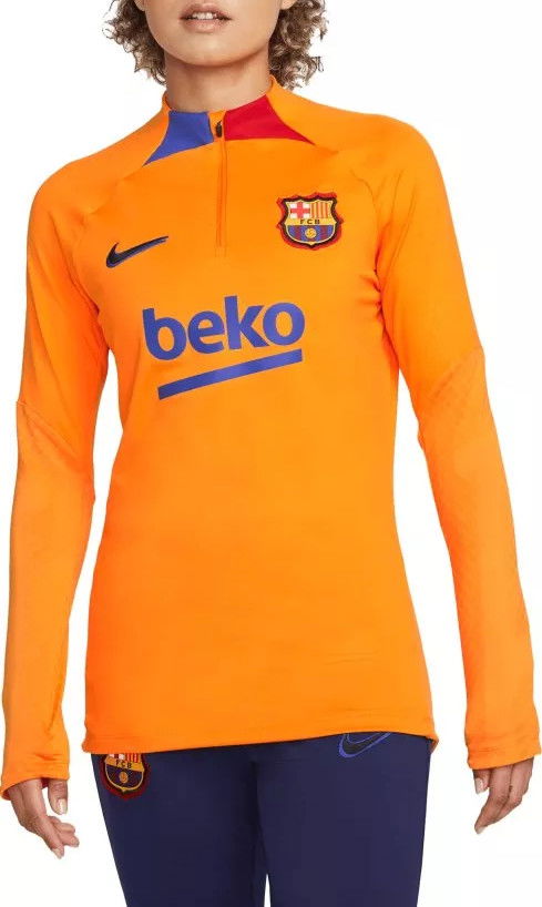 Dres Nike FC Barcelona Strike Women's Soccer Drill Top Oranžová | dc0735-837, 0