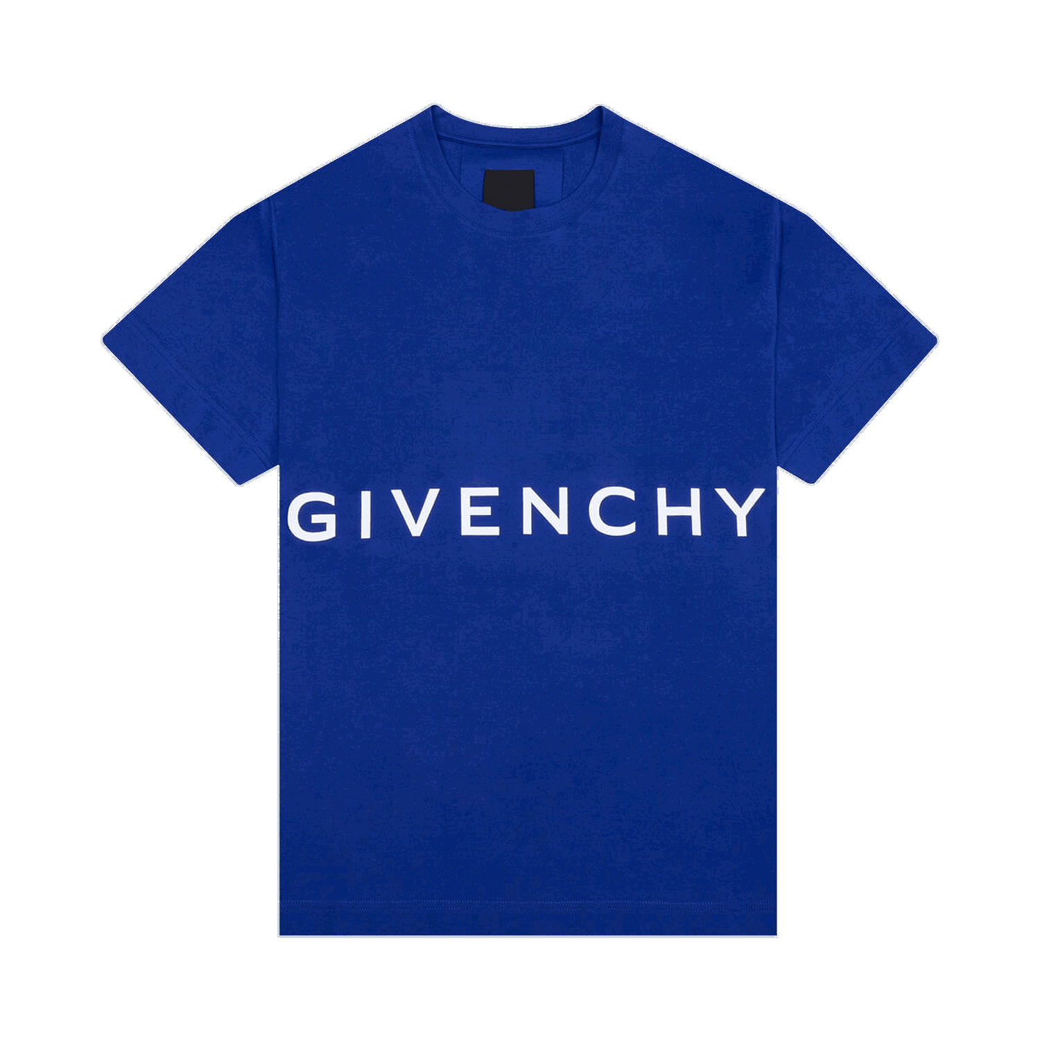 Tričko Givenchy Classic Fit Bonded T-Shirt Modrá | BM71D43Y6B 426, 0