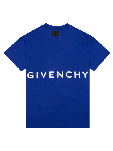 Tričko Givenchy Classic Fit Bonded T-Shirt Modrá | BM71D43Y6B 426