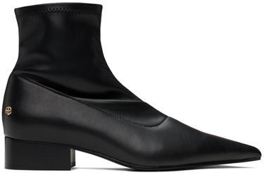Oblečenie Anine Bing ANINE BING Hilda Flat Ankle Boots Čierna | A-14-1209-000, 0