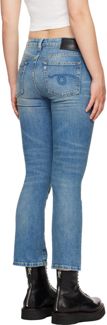 Džínsy R13 R13 Kick Fit Jeans Modrá | R13W0009-143, 2