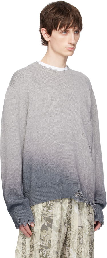 Sveter Dime Dime Cat Knit Sweater Šedá | DIMESP2510STO, 4