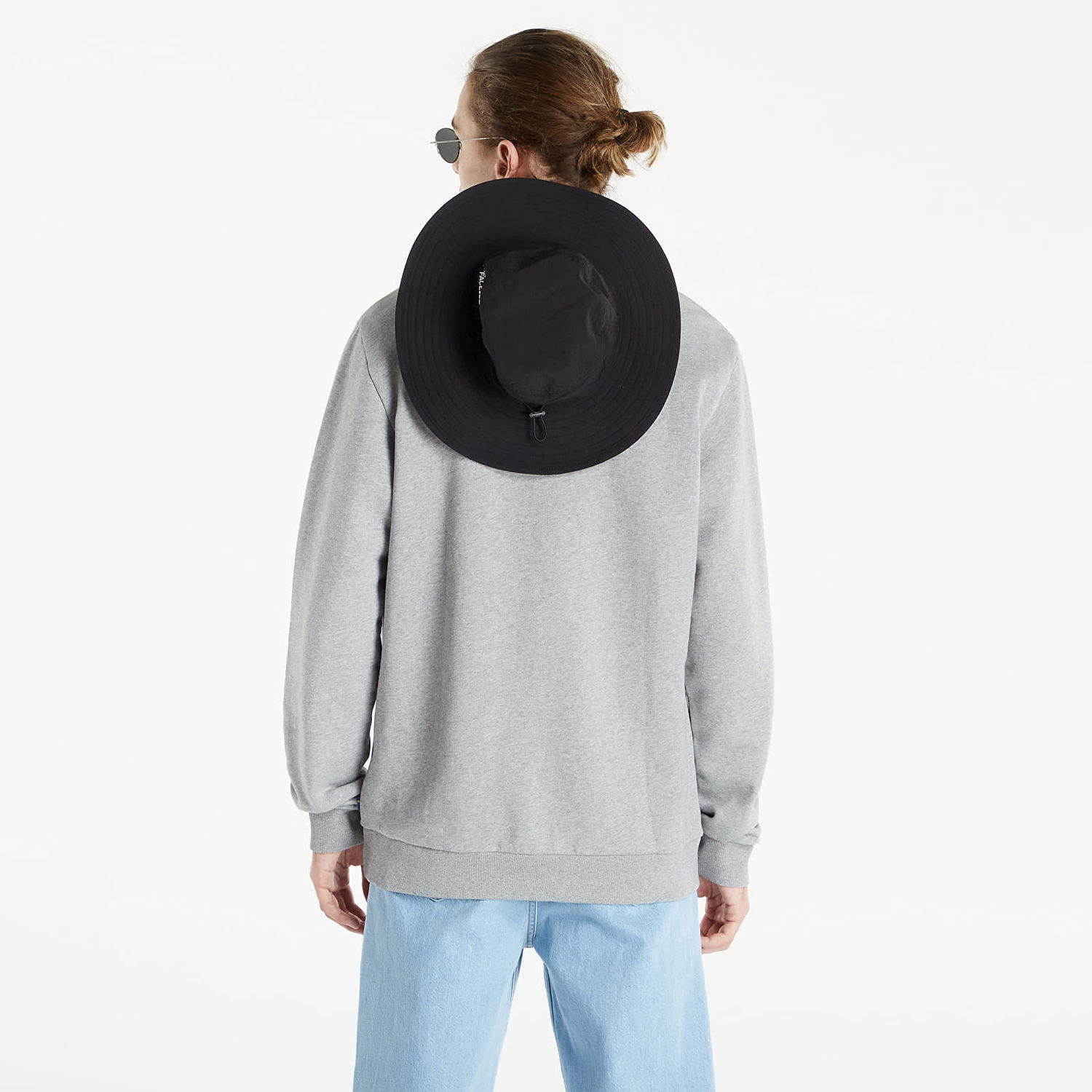Mikina FJÄLLRÄVEN Logo Sweater Šedá | F84142-020-999, 1