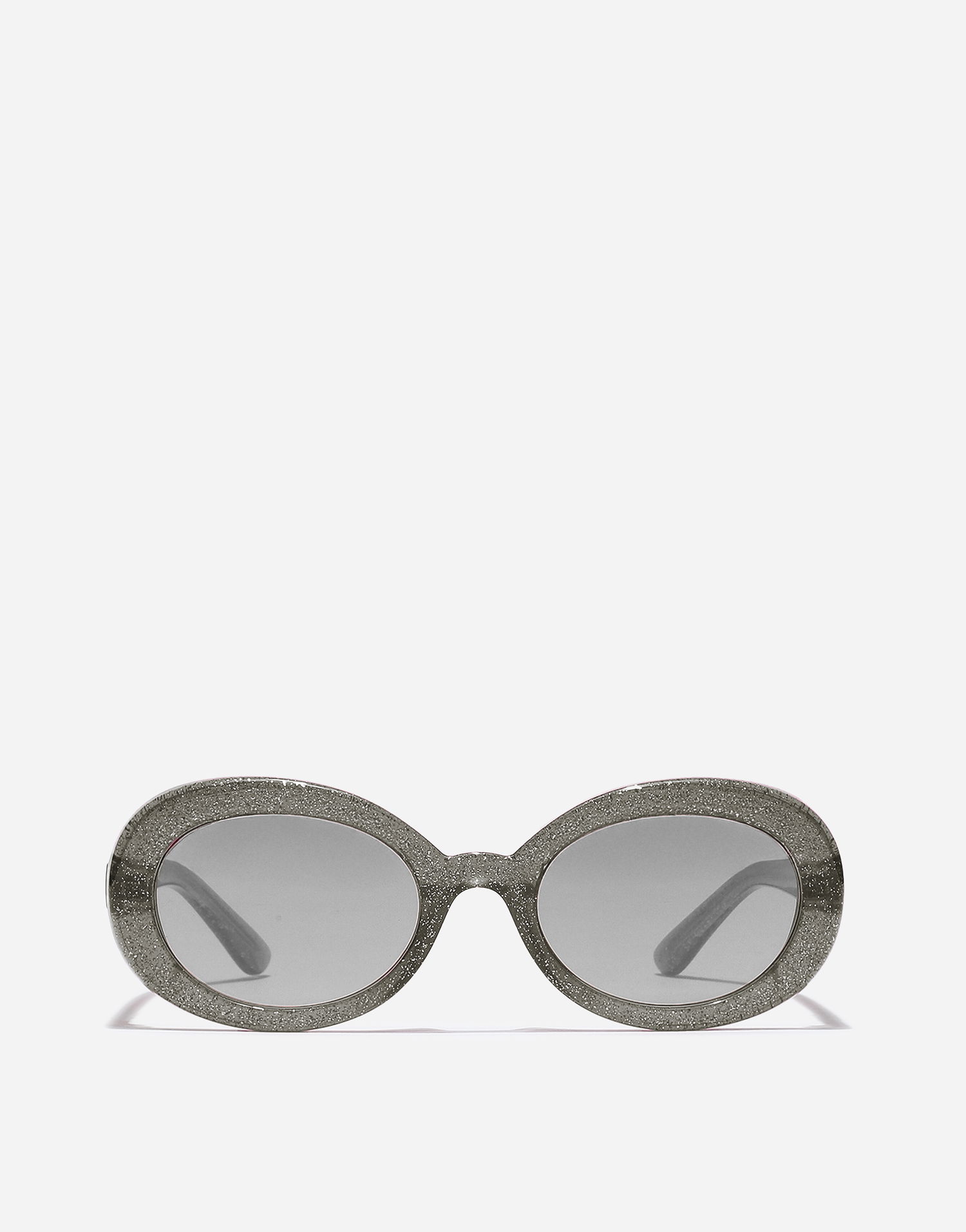 Slnečné okuliare Dolce & Gabbana Dolce & Gabbana DNA Glitter Oval Sunglasses Šedá | VG600PVN1879V000, 0