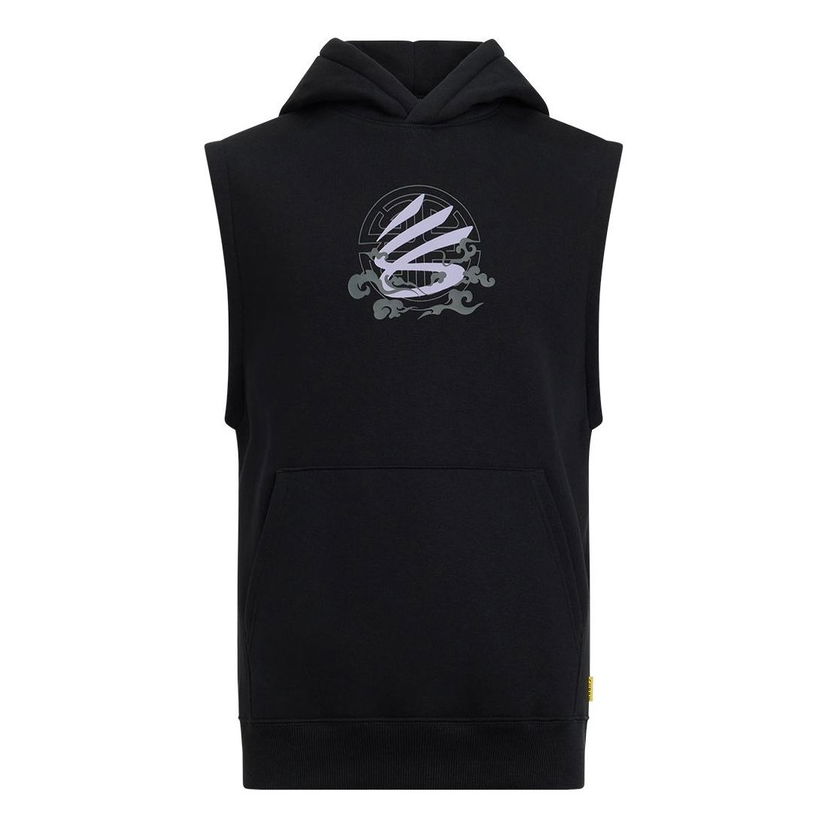 Mikina Under Armour Curry Tour Sleeveless Hoodie Čierna | 6001841-001