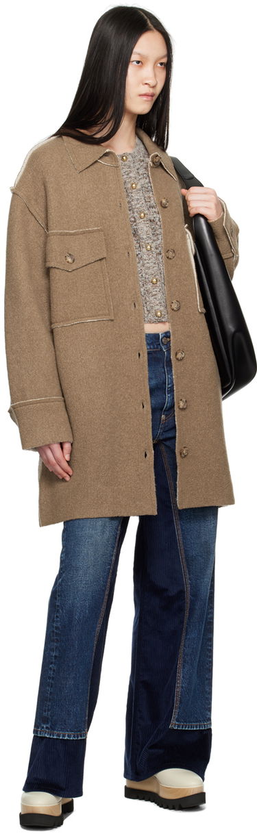 Tote bag Stella McCartney Stella McCartney Exposed Seam Jacket Čierna | 6K08503S2502, 4