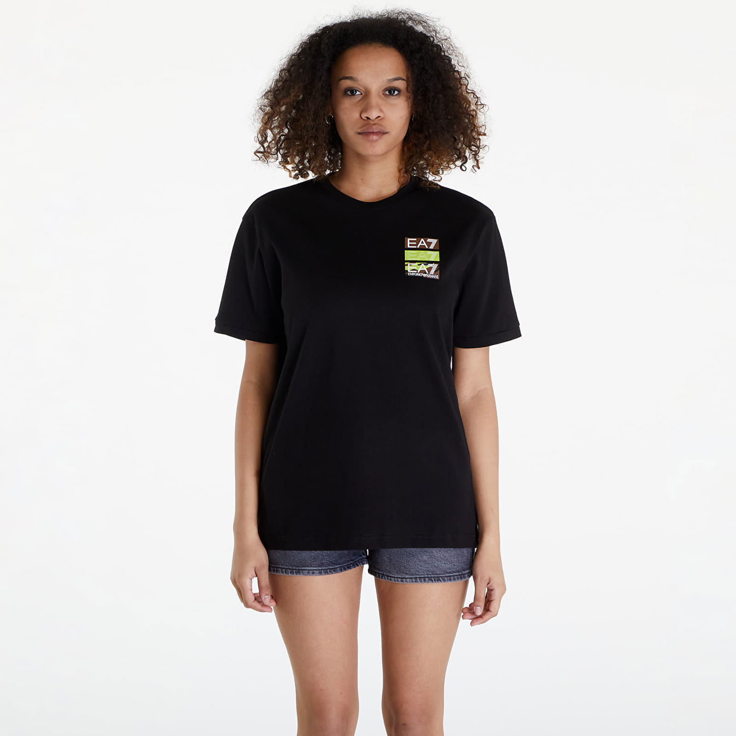 Tričko Emporio Armani EA7 T-Shirt Black Čierna | 3DPT12PJ7BZ1200, 0