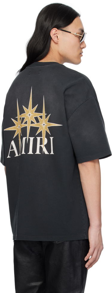 Tričko AMIRI Amiri Starburst Oversized T-Shirt Čierna | AMJYTE1179, 2