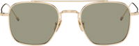 Thom Browne Titanium Squared Aviator Sunglasses