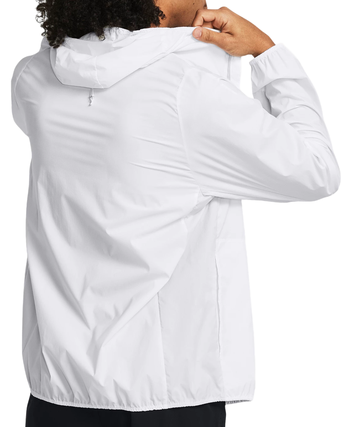 Vetrovka Under Armour Lightweight Hooded Jacket Biela | 1381879-100, 1
