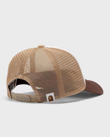 Šiltovka BAPE A BATHING APE College Mesh Cap Beige Universal Hnedá | 001CPK801012M BEI, 2