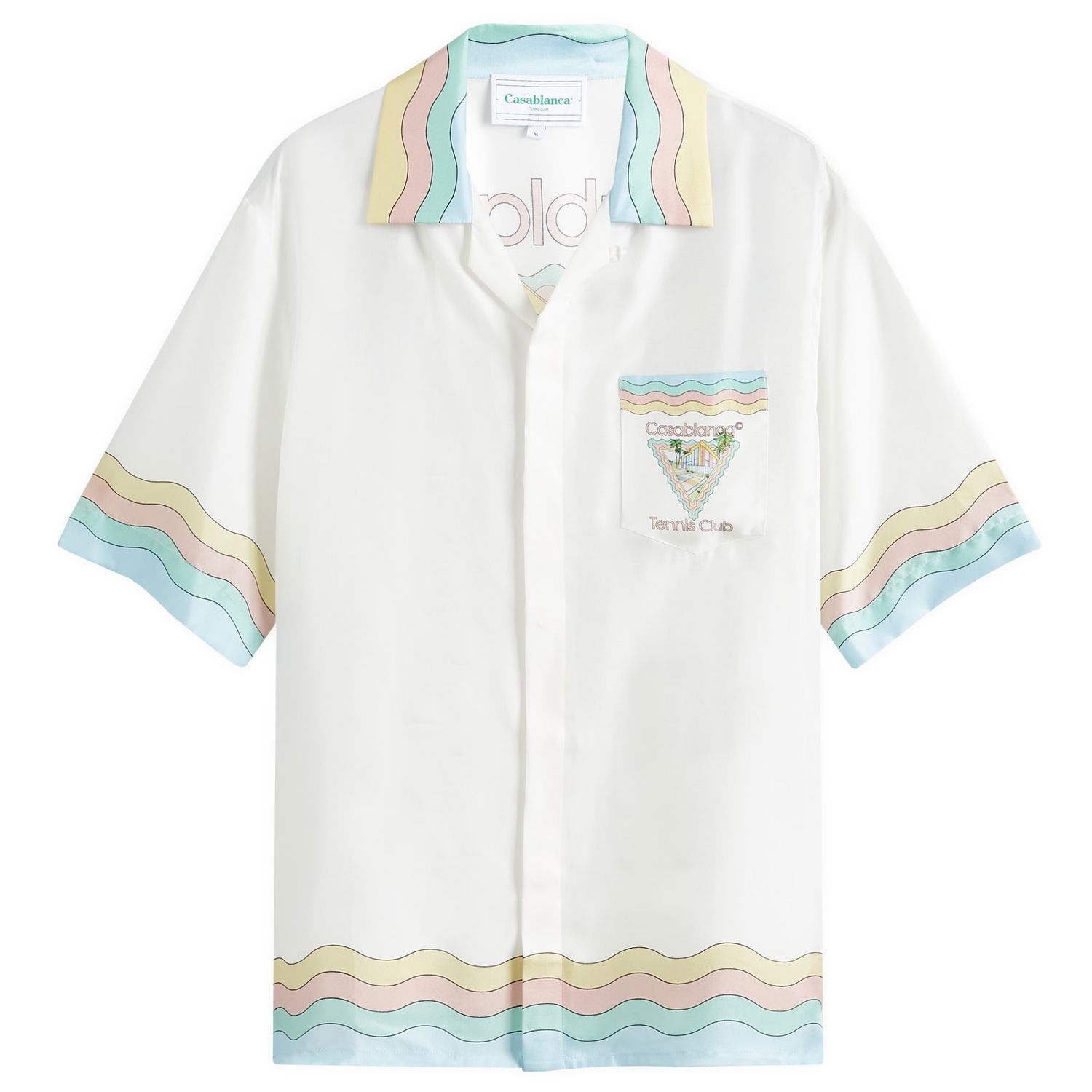 Košeľa Casablanca Tennis Club Icon Biela | U-MPF24-SH-003-02, 0