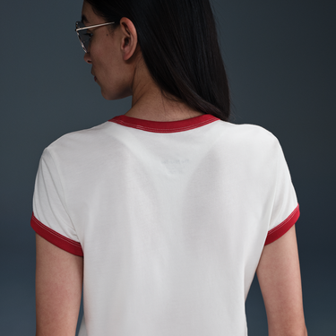 Tričko Nike Sportswear Ringer Short Sleeve T-Shirt Biela | IF4072-133, 1