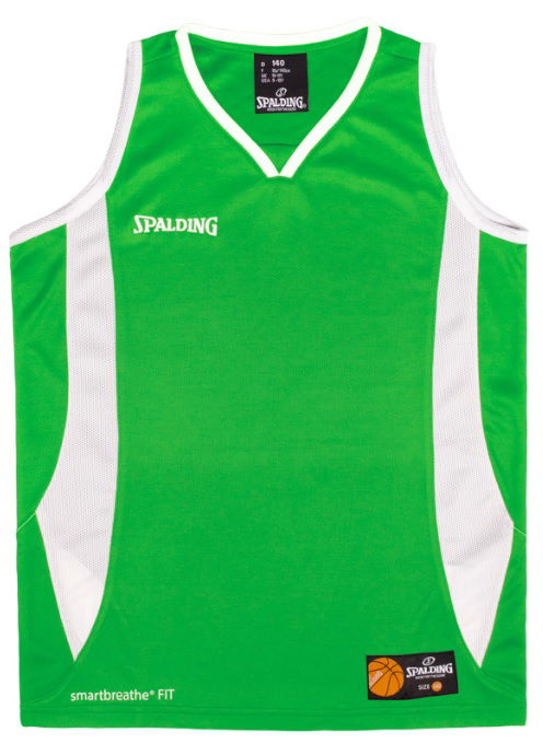 Tielko Spalding Spalding Jam Tank Top Zelené | 40221001-greenwhite, 0
