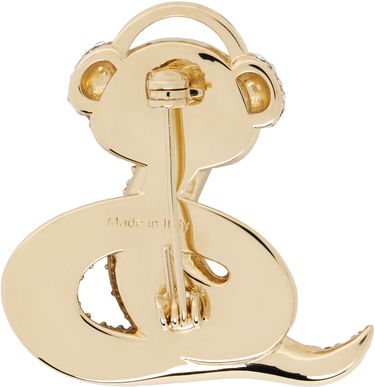 Spona Max Mara Max Mara Crystal Snake Brooch Metalická | 2514751021600, 1